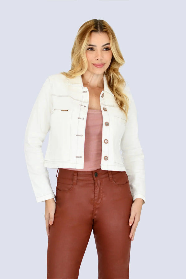 Jaqueta Cropped Feminina