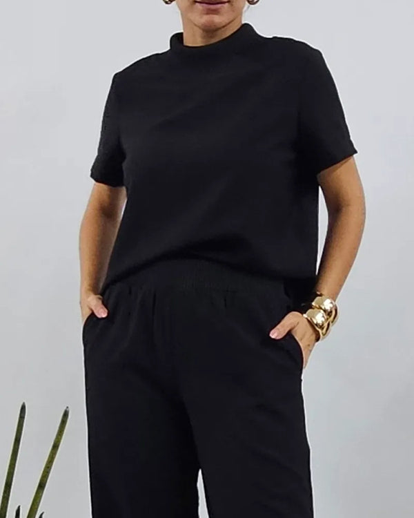 Blusa punho N/GOLA